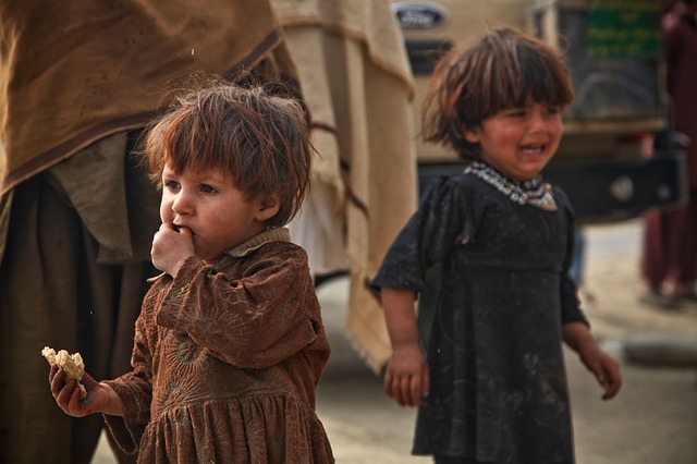 Niños pobres